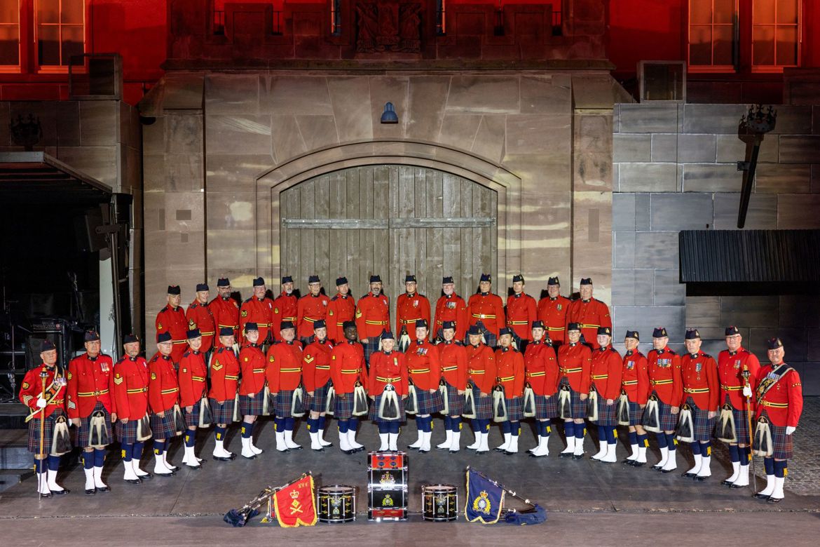 Royal Canadian Mounted Police Pipes and Drums is part of The Royal Edinburgh Military Tattoo in 2024