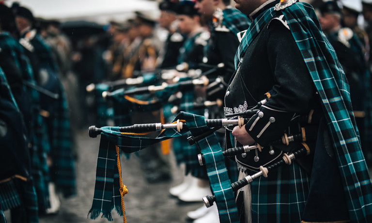 Pipers for The Royal Edinburgh Military Tattoo