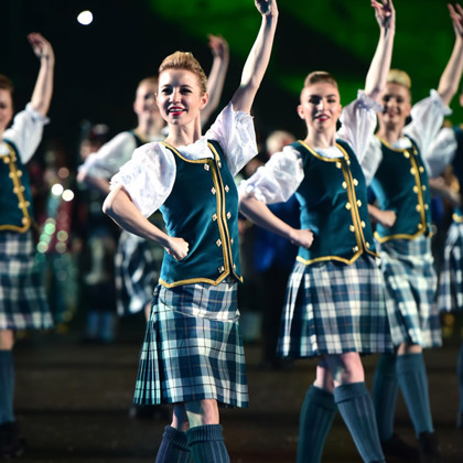 The Tattoo Dance Company performing