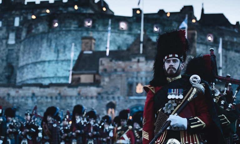 Soldier from The Royal Edinburgh Military Tattoo