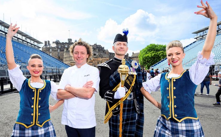 The Royal Edinburgh Military Tattoo Partnered with Michelin Starred Chef Tom Kitchin to Offer Guests an Exclusive Dining Experience