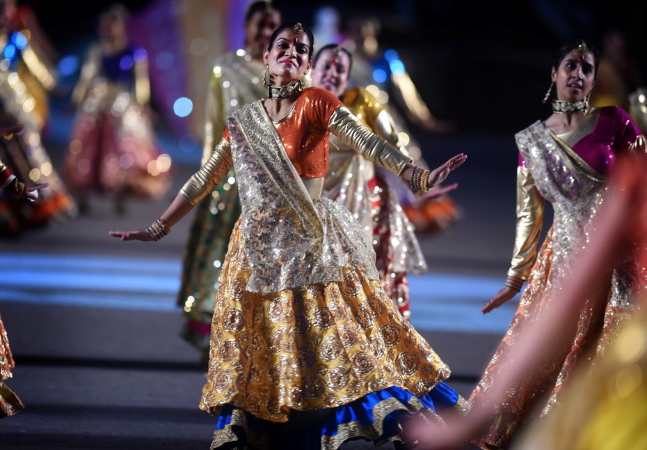 India Teamwork Arts performs at The Royal Edinburgh Military Tattoo in 2024